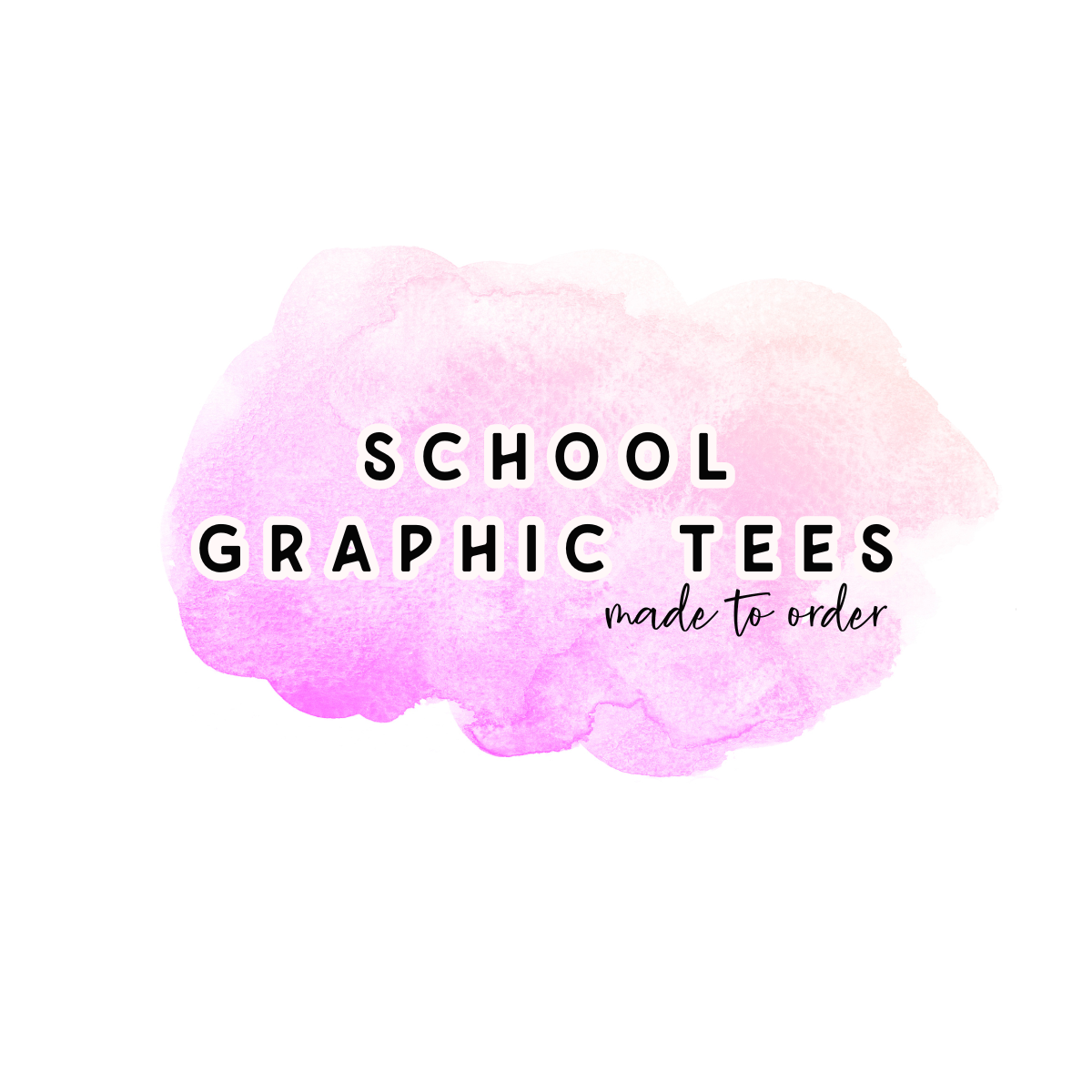 School Graphic Tees - made to order