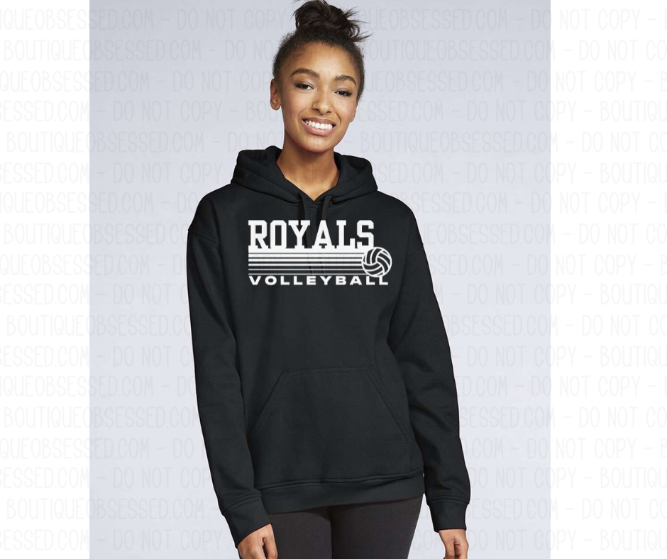 Royals Volleyball- White