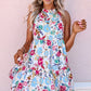 Essence Tiered Floral Dress