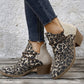 Leopard Chunky Booties