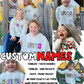 Custom Christmas Name Sweatshirts