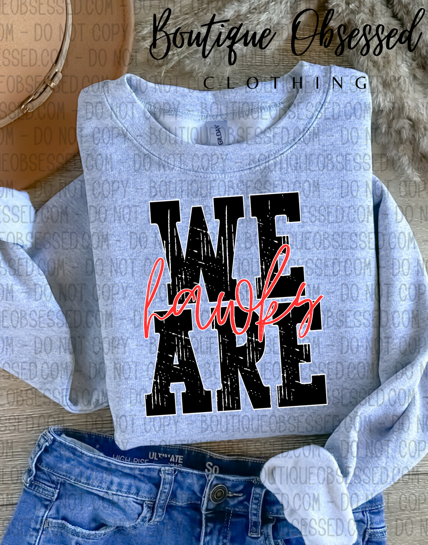 WE ARE- Hawks (Red)- ADULT