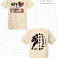 Heart Is On That Field Tee-Personalized
