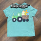Green Easter Tractor Tee