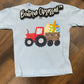 Red Easter Tractor Tee