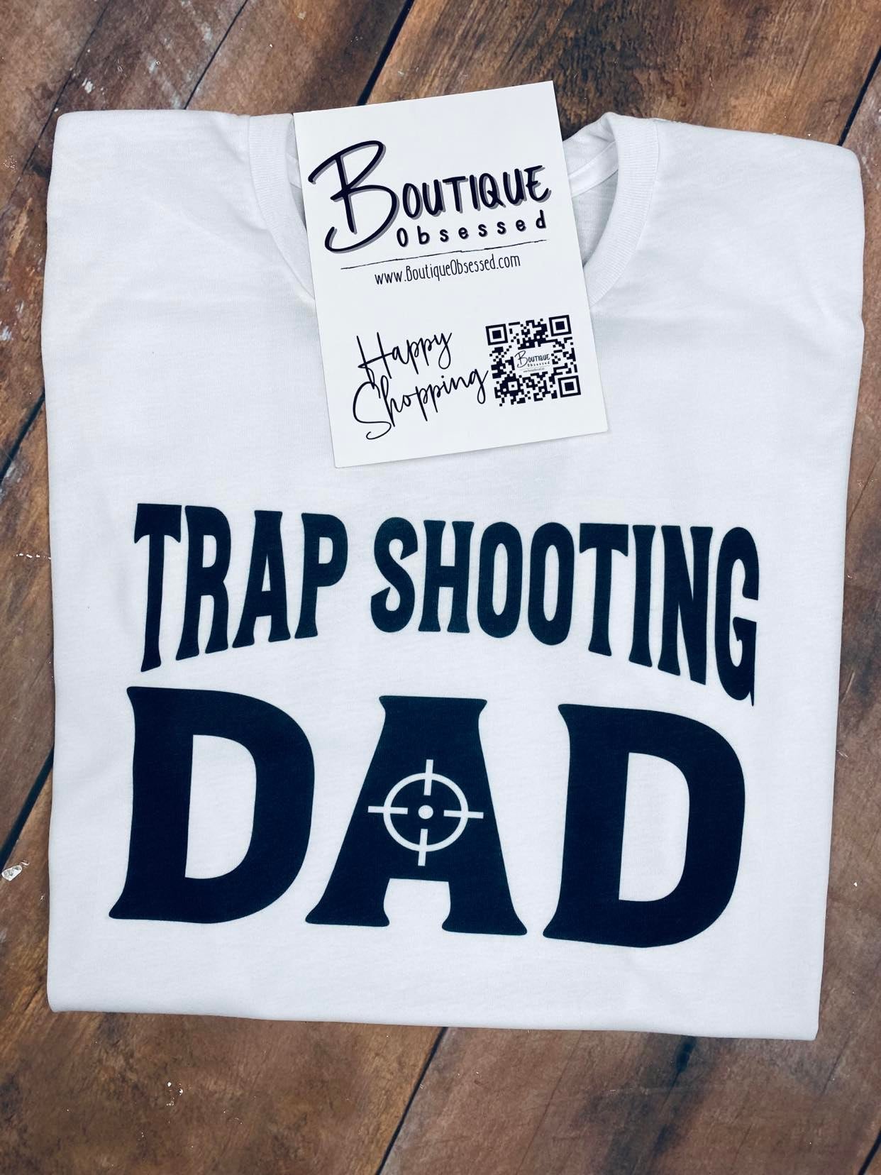 Trap Shooting Dad Tee