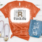 Rockets Bleached Tee-Orange PREORDER #78