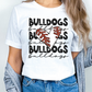 Bulldogs Baseball Heart Tee