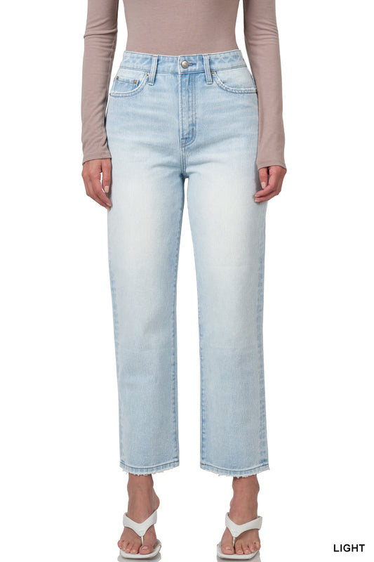 Zenna High Rise Crop Jeans