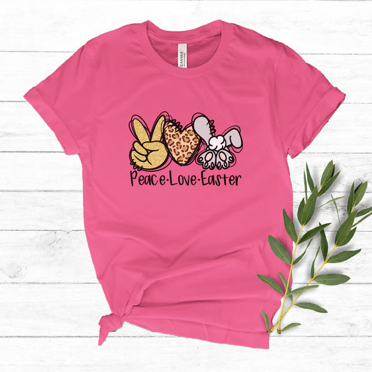 Peace Love Easter Charity Pink